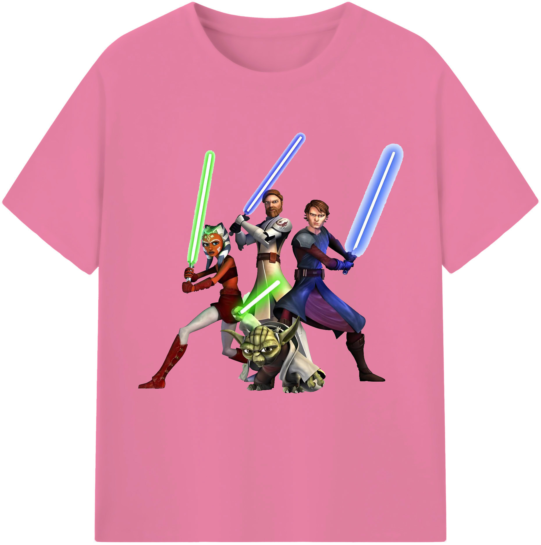 （画像用） スター・ウォーズ Star Wars 綿100％半袖Tシャツ（フロントプリント）